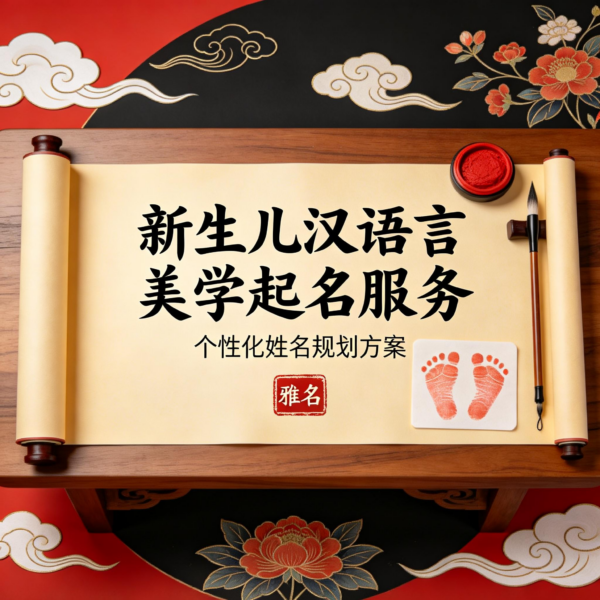 新生兒漢語言美學起名服務：個性化姓名規劃方案