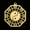 纯铜八卦镜-主图 純銅八卦鏡