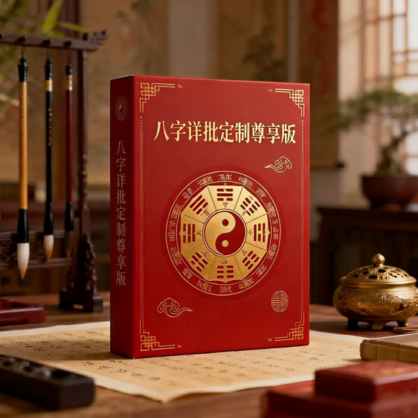 八字命盤深度剖析與人生運籌建議｜東方哲學解構報告 ＋ 限量文創隨身禮